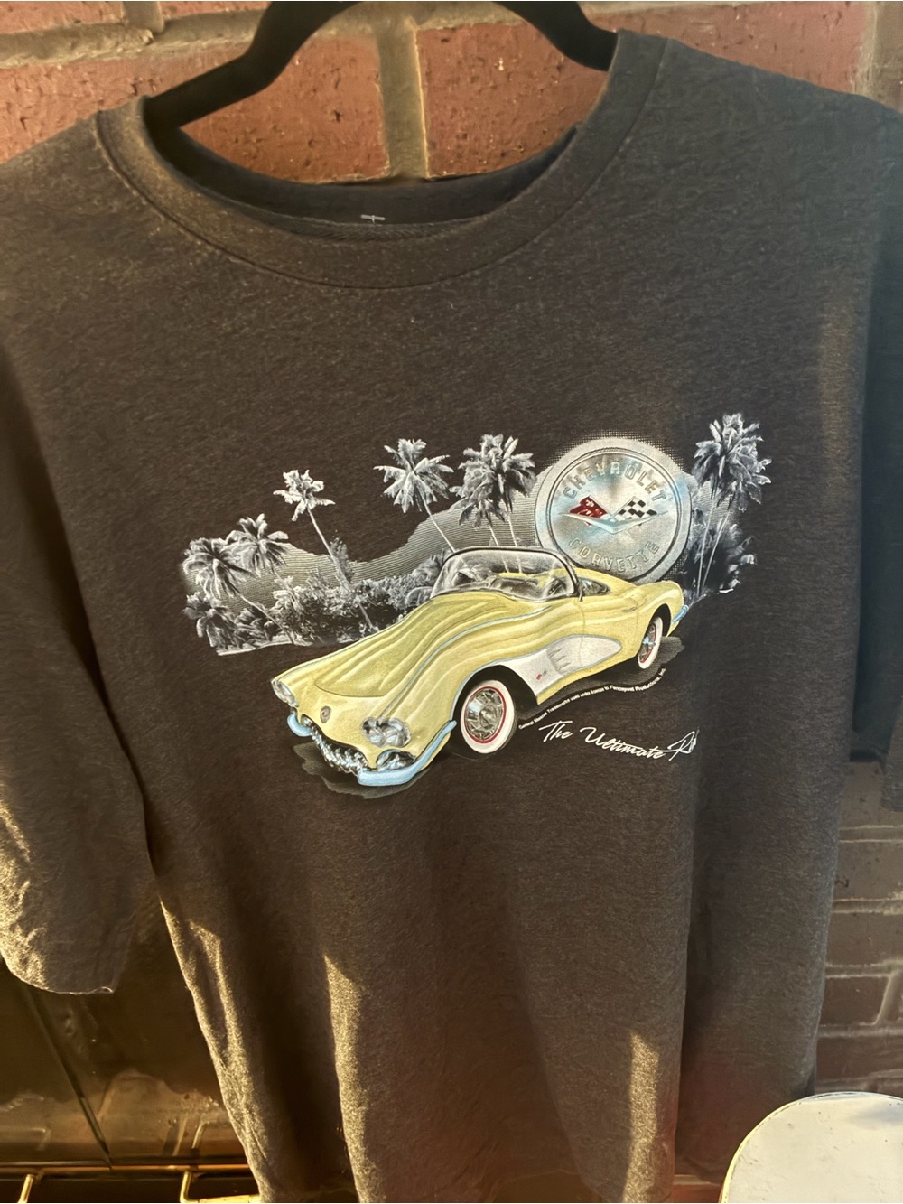 Corvette “The Ultimate Ride” Graphic T-Shirt XL